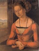 Albrecht Durer Young Woman with Bound Hair oil painting picture wholesale